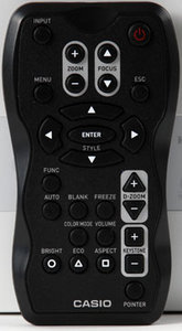 Remotecontroller / afstandbediening YT-100 voor de XJ-A serie